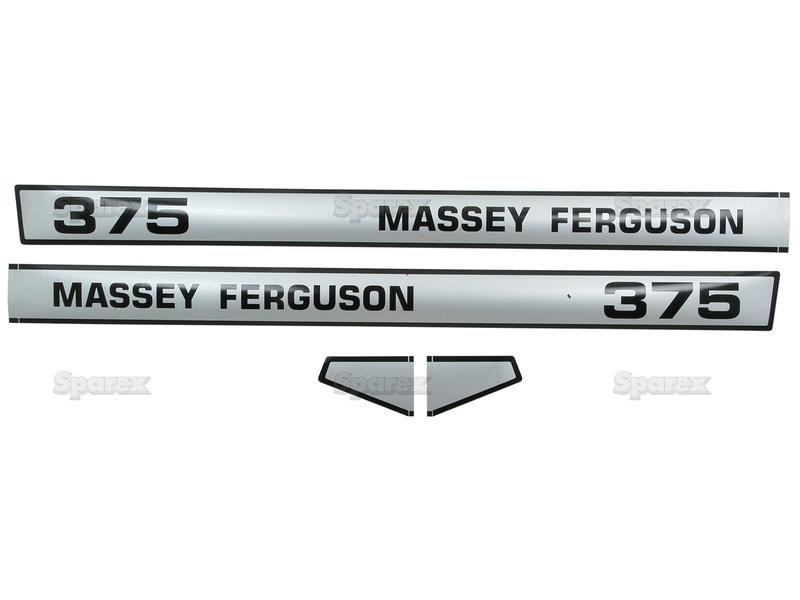 Decal Set - Massey Ferguson 375 for Massey Ferguson