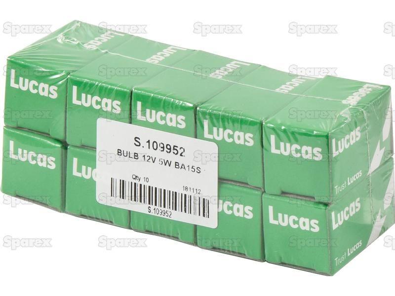 Halogen Side | Indicator Bulb, 12V, 5W, BA15s Base Case IH, Claas, Fiat, JCB, John Deere, Landini, Lucas, Massey Ferguson, OSRAM, Phillips, Renault