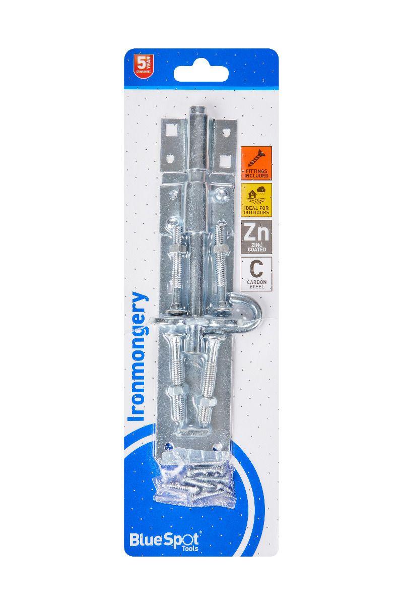 Blue Spot Tools Zinc Plated Brenton Bolt 150mm