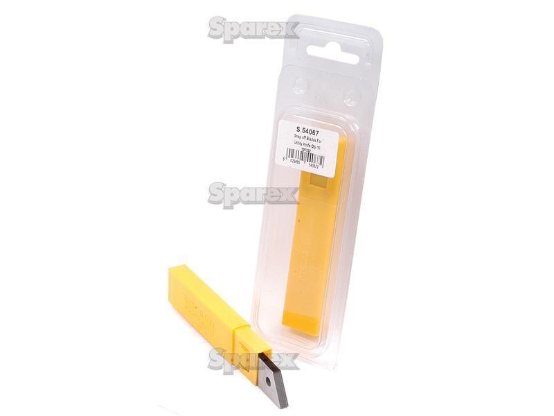 Spare Utility Knife Snap Off Blades 10 pcs Agripak
