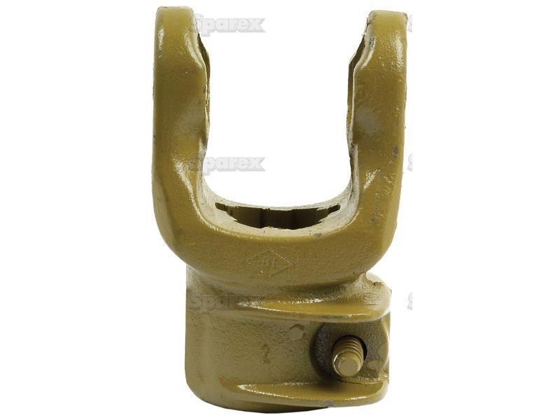 PTO Yoke - Quick Release (U/J Size: 32 x 76mm) Size: 1 3/4''-6 Spline La Magdalena, Walterscheid