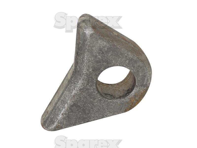 Front Loader Bracket - Eyelet, Hole Ø23mm.