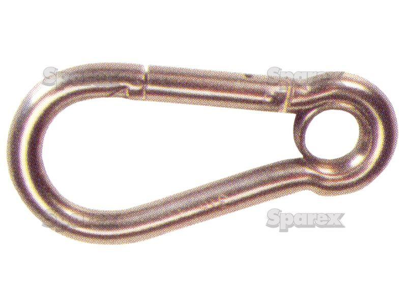 Snap Hook, Hook Ø6mm x 60mm with Eyelet