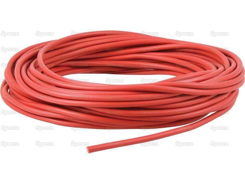 Electrical Cable - 1 Core, 16mm°² Cable, Red (Length: 25M), ()