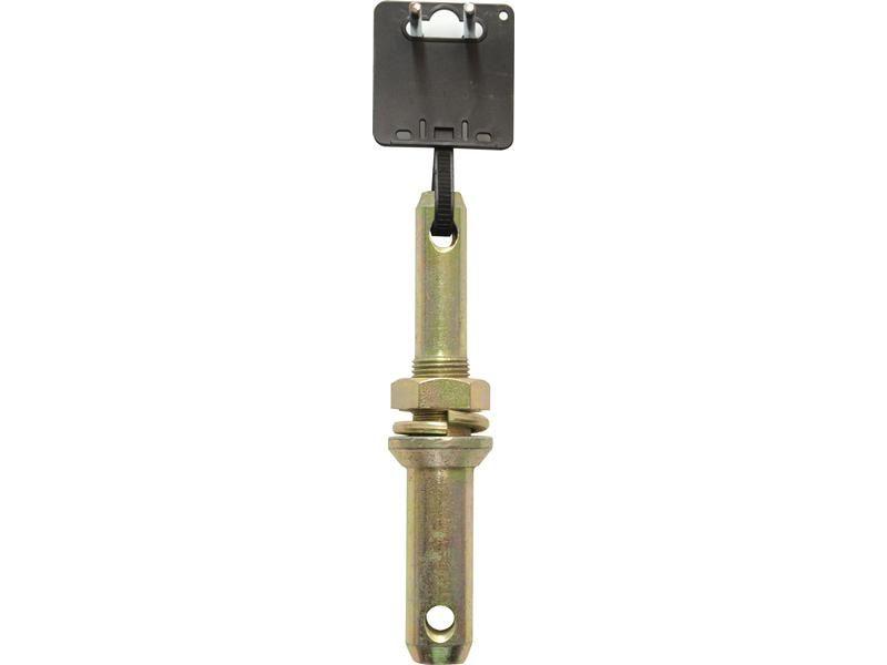 Lower link implement pin dual 22 - 28x191mm, Thread size 1x32mm Thread size 1/2