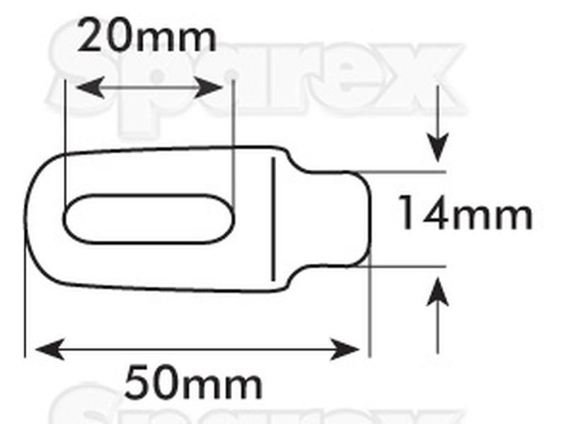 COTTER PIN-FLAT&CHAIN