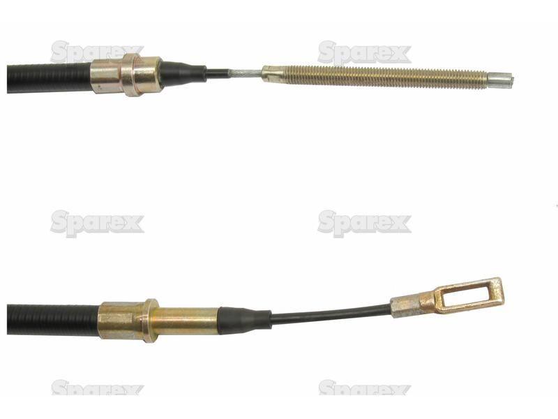 PTO Clutch Cable - Length: 954mm, Outer cable length: 654mm. for Case IH 955XL