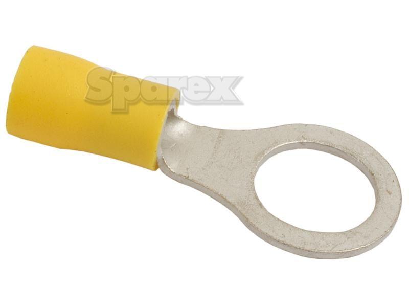 Pre Insulated Ring Terminal, Standard Grip, 10.5mm, Yellow (4.0 - 6.0mm)