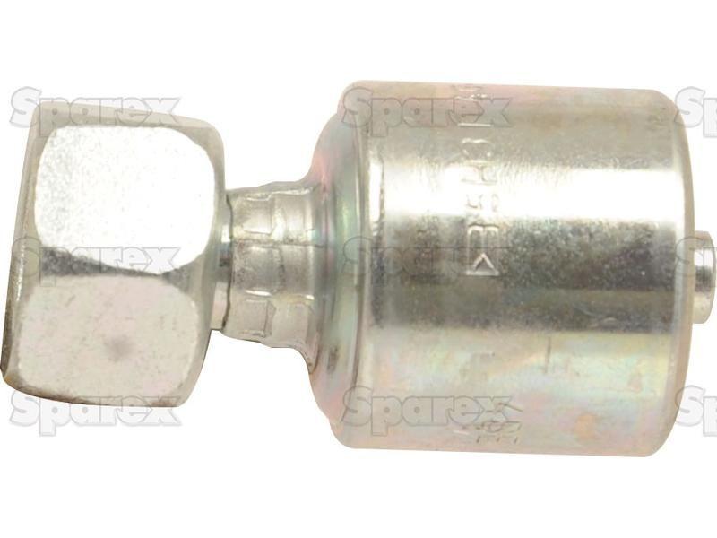 Gates BSP 60° Hose Insert 1/2'' x 1/2'''' Female Straight Swivel Gates (Belts) (8G8FBSPORX)