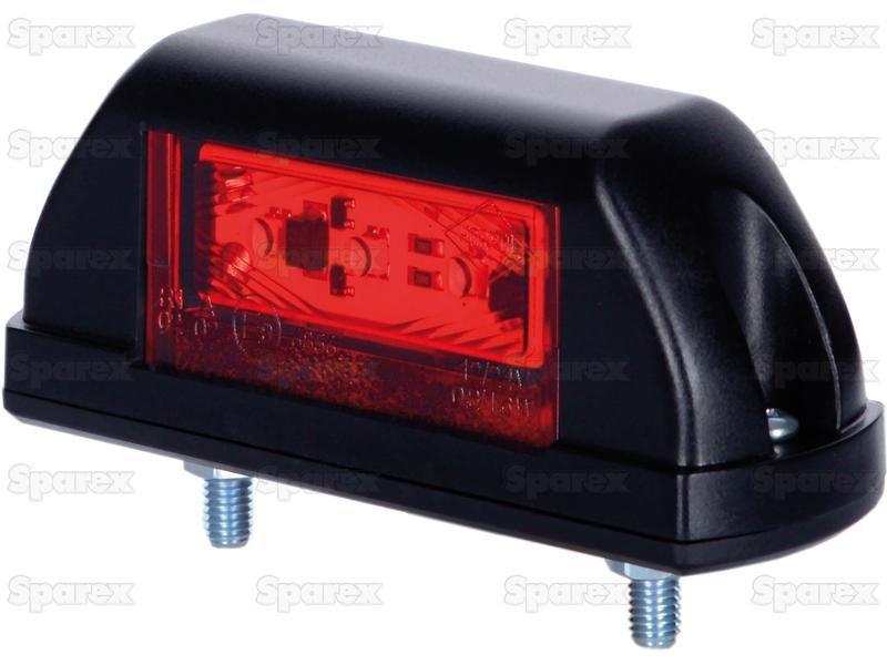 LED Outline Front/Rear Facing Marker Light, RH & LH, 12-24V