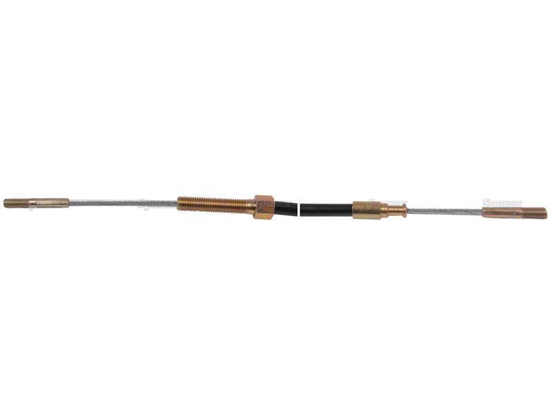 PTO Cable - Length: 1072mm, Outer cable length: 810mm. for Zetor 7011 (UR1 Series)