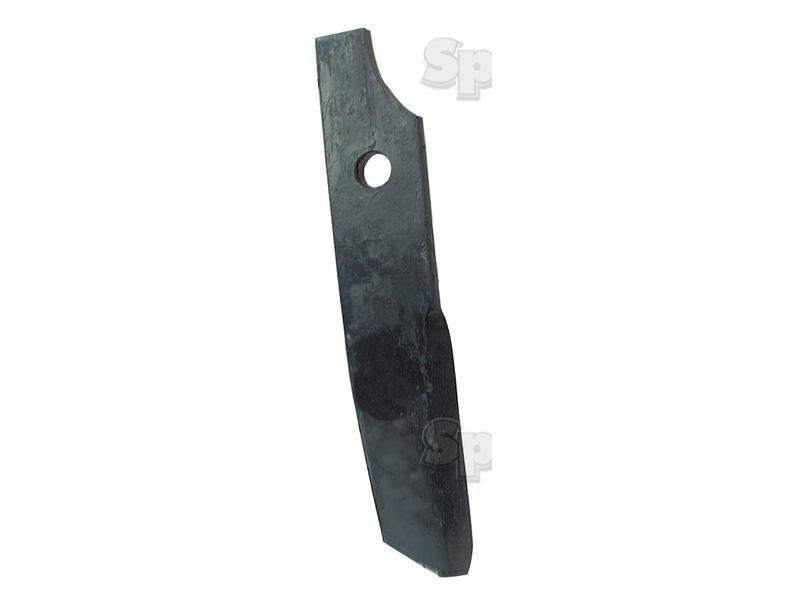 Rotavator Tine Twisted RH. Width: 50mm, Height: 270mm, Hole Ø: 16.5mm. Replacement for Kuhn for Kuhn EL80N