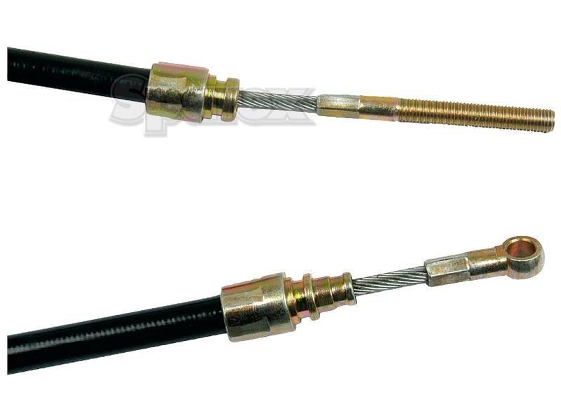Brake Cable - Length: 935mm, Outer cable length: 755mm. for Case IH 885XL