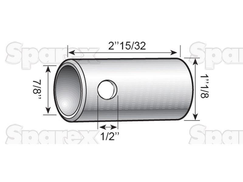 Lower Link Conversion Bush (Cat. 2 to 1) for White Oliver VARIOUS
