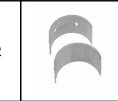 VALTRA TRACTOR BEARING SHELL (AGCO) V836119457