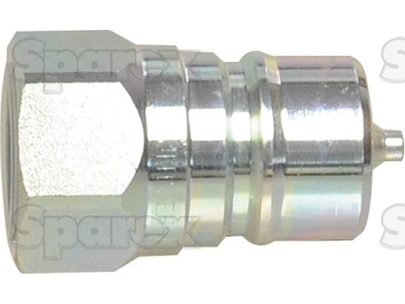 Faster Quick Release Hydraulic Coupling Male 3/4'' Body x 3/4'' BSP Female Thread Faster S.p.A (ANV 34 GAS M, ANV34GASM)