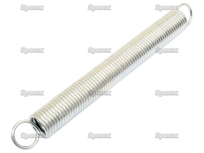 Tension Spring, Spring Ø22mm, Wire Ø2.7mm, Length: 215mm.