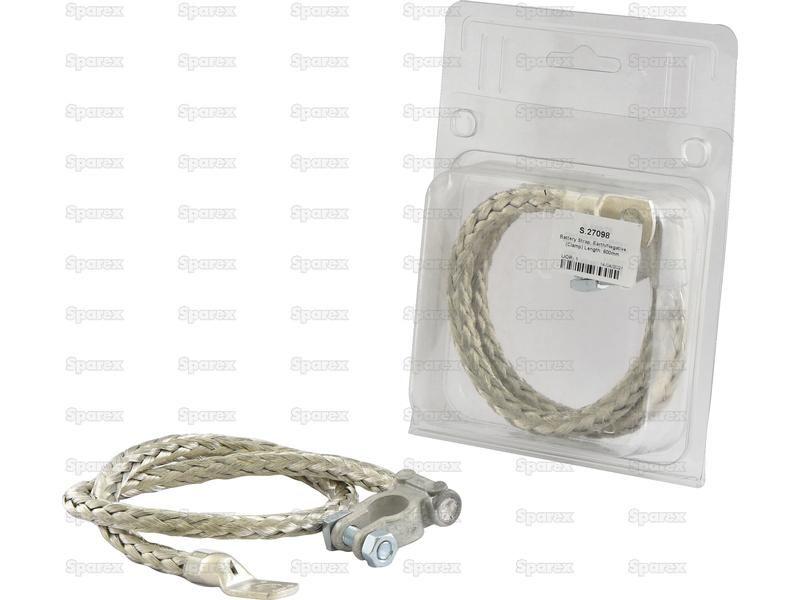 Battery Strap, Earth/Negative (Clamp) Length: 600mm