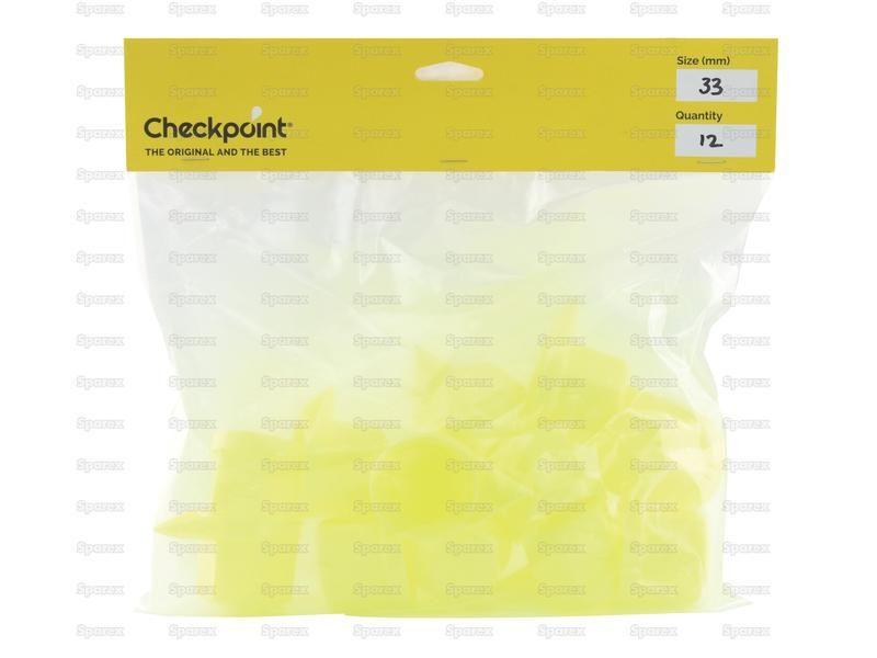 Dustite® Wheel Nut Indicator, 33mm 12 pcs.