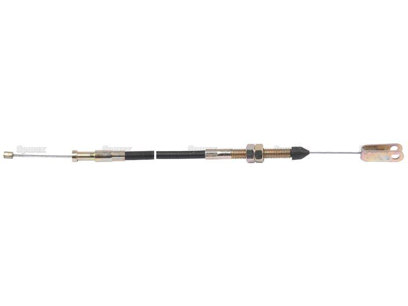 Foot Throttle Cable - Length: 1200mm, Outer cable length: 1073mm. for Massey Ferguson 240 (200 Series)