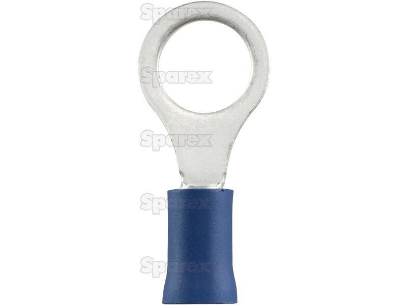 Pre Insulated Ring Terminal, Double Grip, 8.4mm, Blue (1.5 - 2.5mm)
