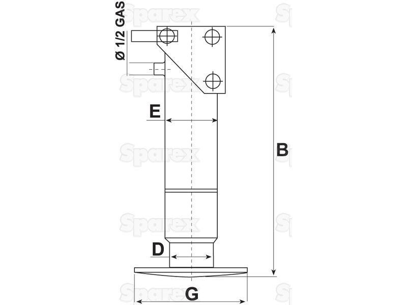 PARKING JACK-5T HYDRAULIC