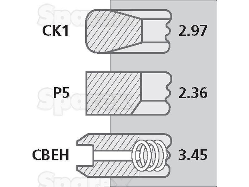 Piston Ring for John Deere 9450