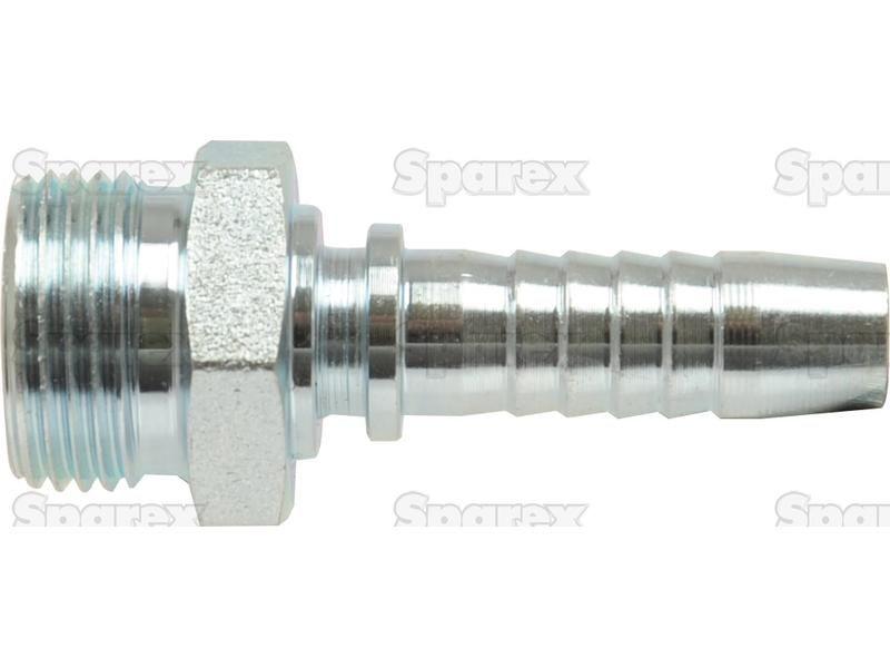 Dicsa Metric (French Gas) 24° Hose Insert 3/8'' x M20 x 1.5 Male Thread Straight