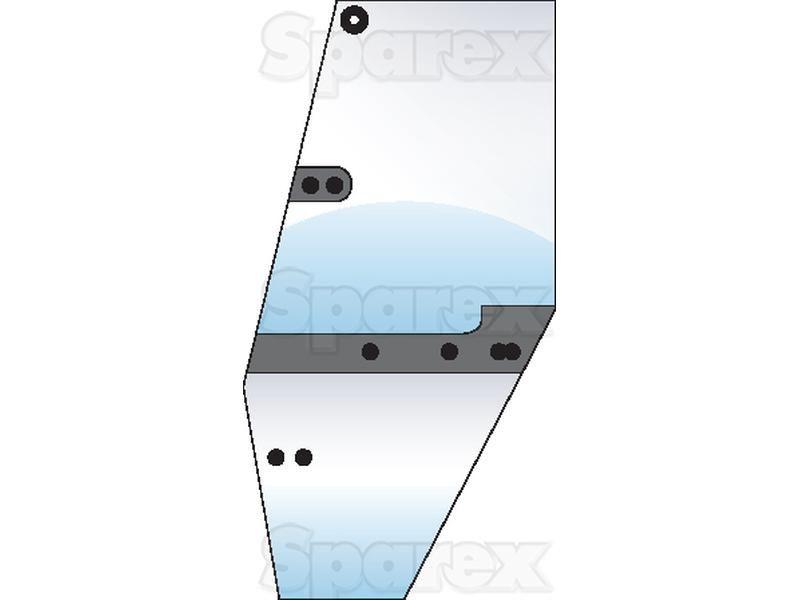 Door Glass LH for Steyr 8070