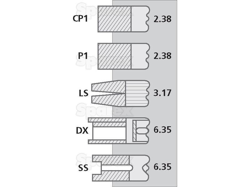 Piston Ring for Massey Ferguson 50 (Industrial Tractors)