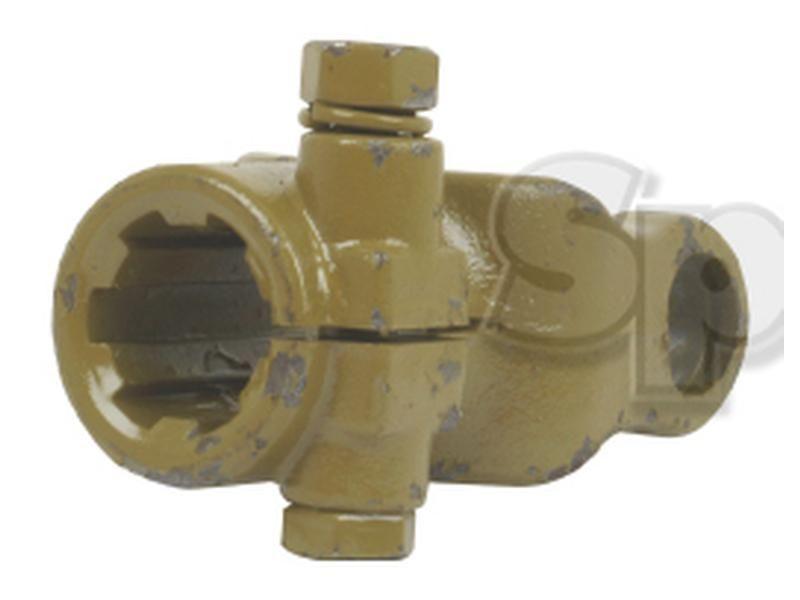 PTO Yoke - Interfering Clamp Bolt (U/J Size: 23.8 x 61.2mm) Size: 1 3/8"-6 Spline Bondioli & Pavesi, La Magdalena, Walterscheid
