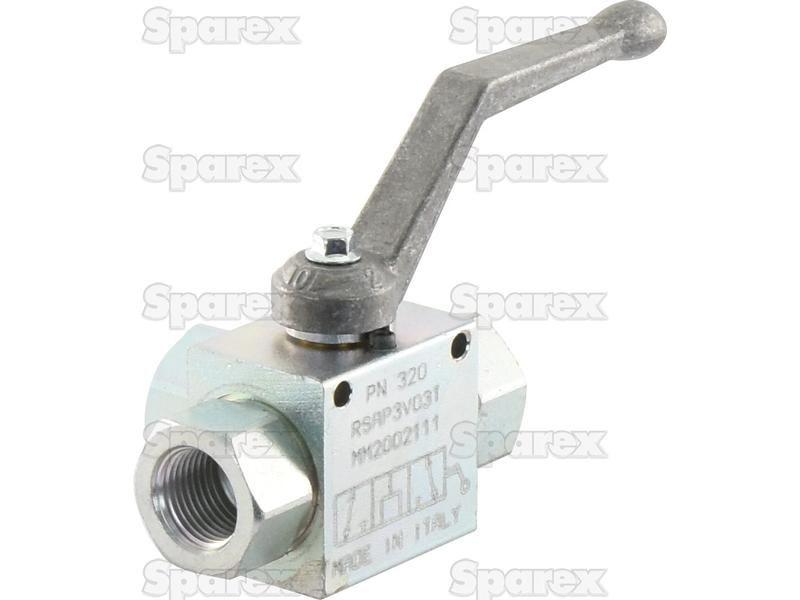Hydraulic 3-Way Diverter Ball valve 1/2''BSP Bondioli & Pavesi (RSAP3V03T)