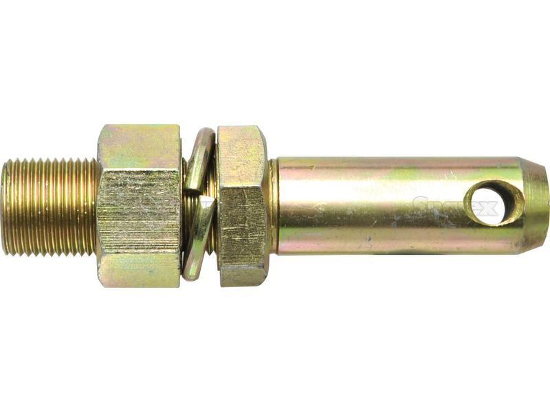 Lower link implement pin 28x152mm, Thread size 11/8x76mm Cat. 2