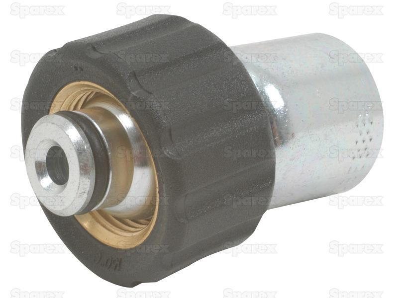 Parker Metric (Karcher)  3/8'' x M22 x 1.5 Female Straight Swivel