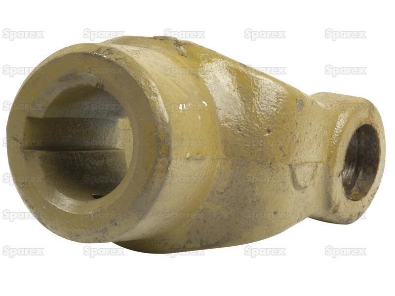PTO Yoke - Keyed Yoke (U/J Size: 30.2 x 92mm) Bore Ã˜40mm, Key Size: 12mm. Bondioli & Pavesi, La Magdalena, Walterscheid