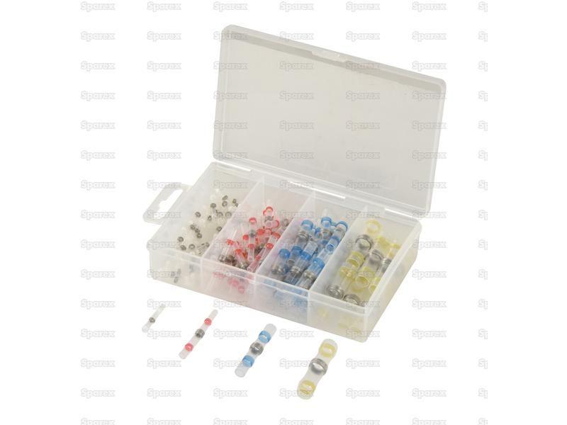 Heat Shrink, Double Tin Sleeve Terminal Kit, 90 pcs.