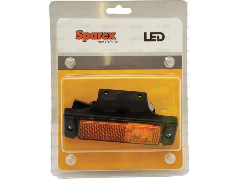 LED Side Facing Marker Light, RH & LH, 12-24V