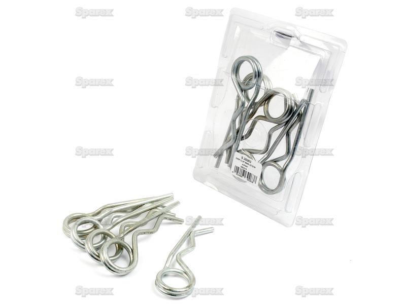Double Wound Grip Clip, Clip Ø6mm x 140mm