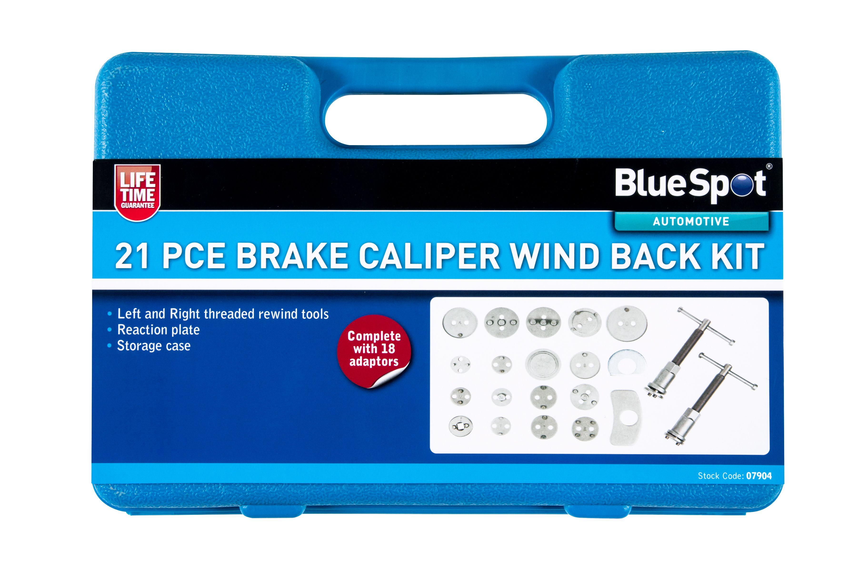 Blue Spot Tools 21 PCE Wind Back Brake Caliper Kit