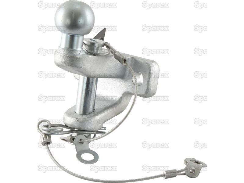 Double Duty Ball Hitch | EU approved 50mm hitch, Max load 3.5 tn ball / 5 tn pin