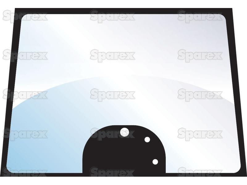 MASSEY FERGUSON TRACTOR WINDSCREEN (AGCO) 3777602M2