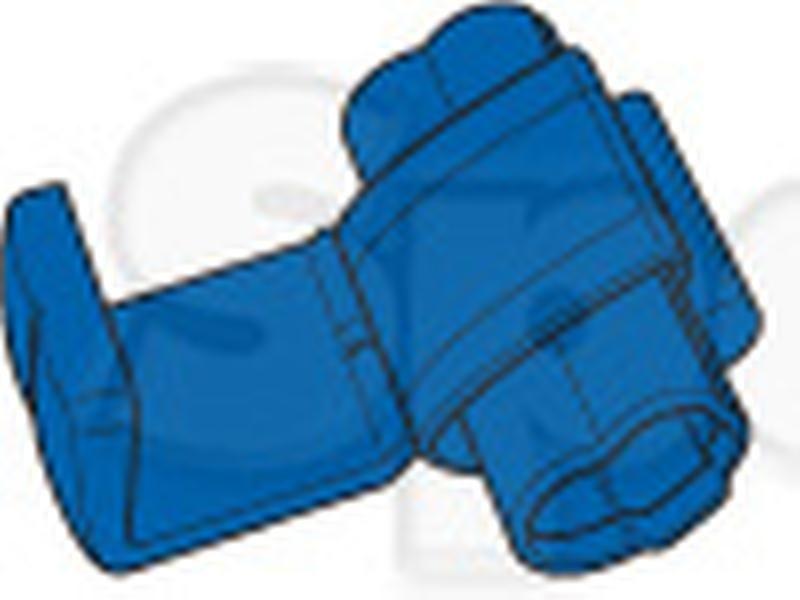 Scotchlock Terminal, Standard Grip Blue