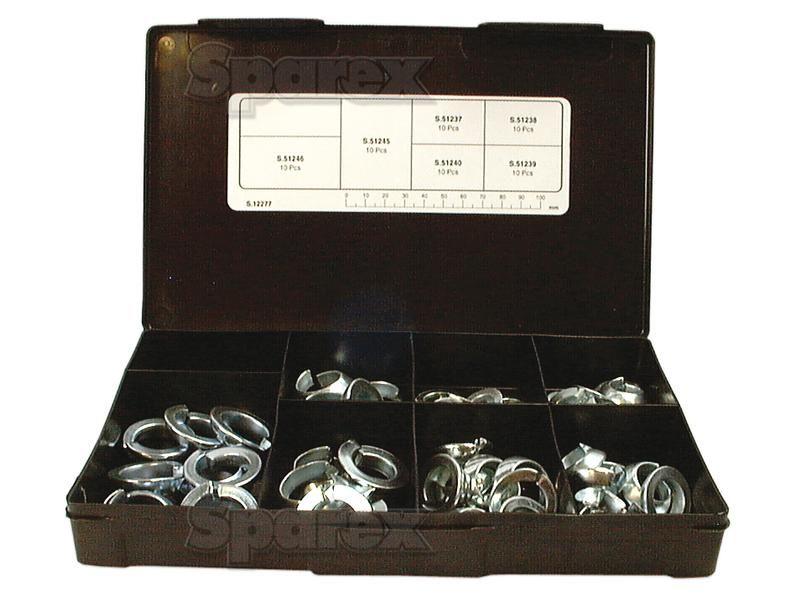 Metric Conical Spring Washer, ID: 12 - 22mm (Din 74361) 60 pcs. Handipak