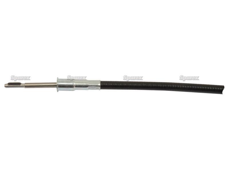 Drive Cable - Length: 843mm, Outer cable length: 781mm. for John Deere 3130 (30 Series)
