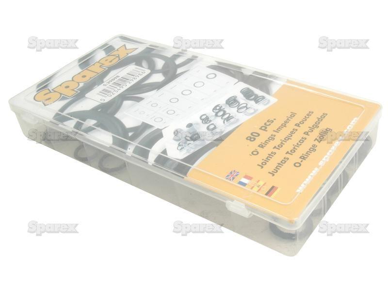 O'Ring Kit Various 80 pcs Imperial Selection pack