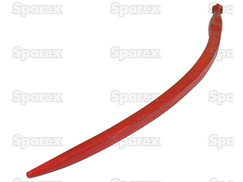 Curved Loader Tine | 810mm for Grays, Kverneland (221118 , 221192)