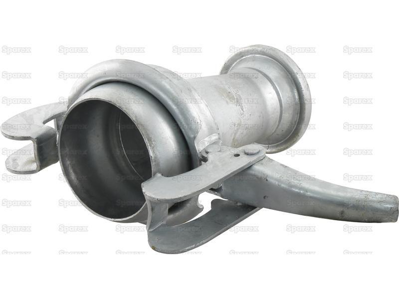 Increaser 4" Female - 6" Male Galvanised B | for Bauer Slurry Equipment