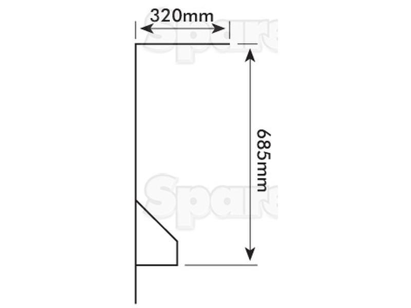Fender Set (RH & LH) for Massey Ferguson