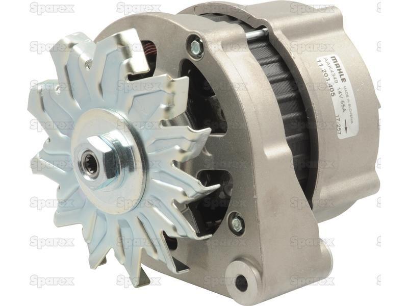 Alternator (Mahle) - 14V, 55 Amps for Deutz-Fahr DX6.50 (DX6 Series)
