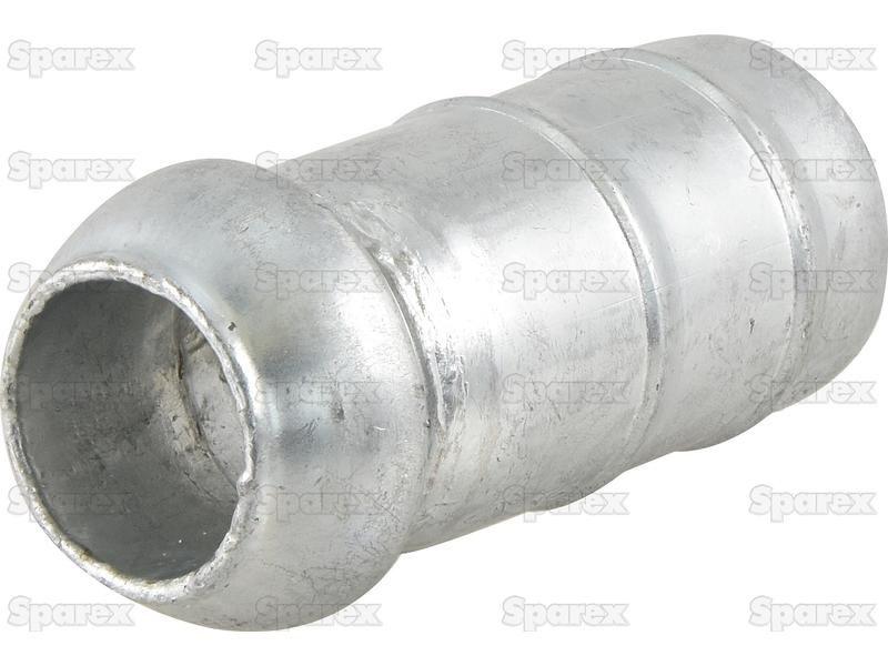 Coupling with Hose End - Male 3'' (89mm) x3 1/2'' (89mm) (Galvanised)